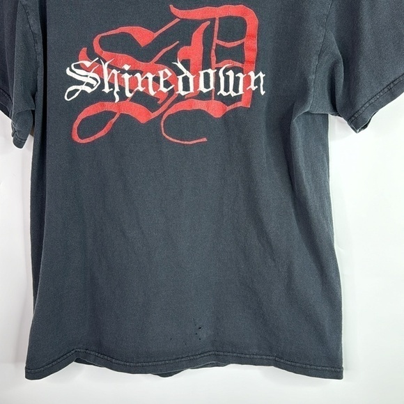 Shinedown Equinox Concert Tour 2006 Black Tshirt Size Medium - Picture 3 of 11